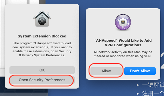 MacOS asks for adding vpn configurations MacOS asks for adding vpn configurations
